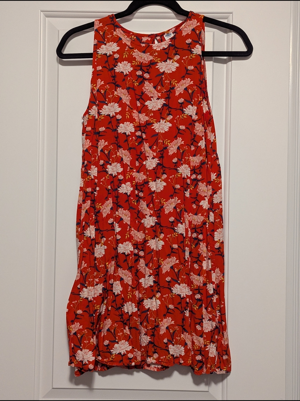 2/$20 Old Navy Women’s Red Floral Sleeveless Sundress – Size Small Petite